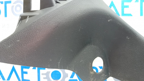 Накладка порога задняя левая Jeep Compass 17-26 черн, царапины