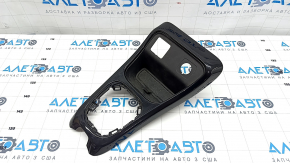Decorație consola centrală Jeep Compass 17-21 FWD, negru luciu, zgârieturi