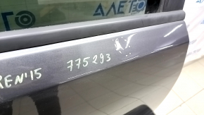 Дверь в сборе задняя правая Jeep Renegade 15-23 графит PAU, примятость