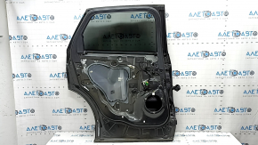Дверь в сборе задняя левая Ford Edge 15-24 Sport, ST, ST-Line, keyless, тонировка, графит J7, царапины на накладке