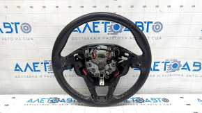 Volan Naked Ford Edge 19-24 piele neagra cu incalzire, ST, zgarieturi