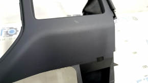 Накладка центральной консоли передняя Jeep Renegade 15-17 черная, тычки
