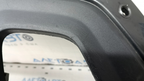 Губа заднего бампера Ford Edge 19-24 под парктроники, ST, ST-Line, под фаркоп, графит, надрывы, сломаны крепления, примята, царапины