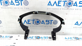 Накладка щитка приборов Ford Edge 19-24 черная, хром