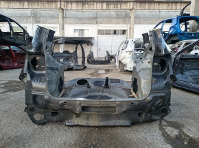 Задняя панель Jeep Renegade 15-23 2 части, на кузове, графит
