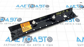 Накладка порога передняя левая Ford Edge 19-24 черная, Ford Performance, царапины