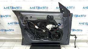 Дверь в сборе передняя левая Tesla Model Y 21-25 графит PMNG стекло триплекс