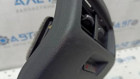 Decorație consola centrală spate Ford Edge 15-24 neagră, cu deflector de conducte de aer și brichetă, zgârieturi
