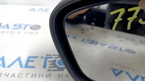 Зеркало боковое левое в сборе Ford Escape MK4 20-22 12 пинов, подогрев, поворотник, память, BSM, белое, царапина