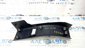 Накладка порога задняя правая Ford Escape MK4 20-26 черная, структура, царапины