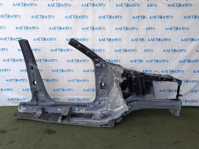 Четверть передняя левая Mazda CX-5 17-24 отпилена, синяя, с центральной стойкой,