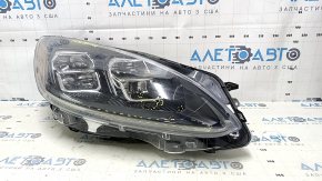 Фара передняя правая в сборе Ford Escape MK4 20-22 LED, царапины, трещина, полез лак
