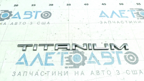 Эмблема надпись TITANIUM двери багажника Ford Escape MK4 20-22