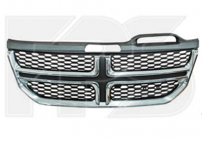 Grila radiatorului Dodge Journey 11- crom, fără emblemă, nou, neoriginal