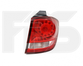 Фонарь внешний крыло правый Dodge Journey 11-20 LED светлый