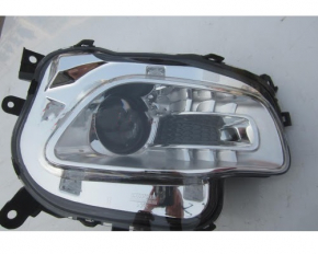 Far dreapta fata goală Jeep Cherokee KL 14-18 restilizat xenon crom nou neoriginal