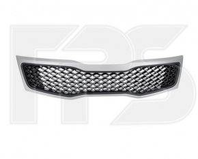 Решетка радиатора grill Kia Optima 11-11 дорест