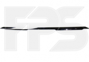 Молдинг переднего бампера нижний Nissan Rogue 17-20