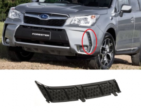 Решетка переднего бампера боковая правая Subaru Forester 14-18 SJ 2.0Xt