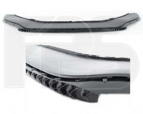 Губа переднего бампера VW Passat b8 16-19 USA