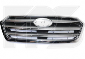 Решетка радиатора grill Subaru Legacy 15-17 без эмблемы