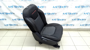 Пассажирское сидение Jeep Renegade 15-17 без airbag, механическое, подогрев, ткань, черное, Trailhawk, без подголовника, под чистку