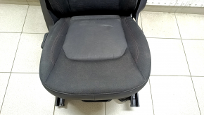 Пассажирское сидение Jeep Renegade 15-17 без airbag, механическое, подогрев, ткань, черное, Trailhawk, без подголовника, под чистку