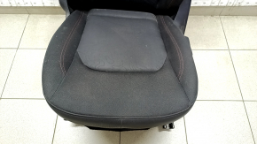 Водительское сидение Jeep Renegade 15-17 без airbag, механическое, подогрев, ткань, черное, Trailhawk, без подголовника, под чистку