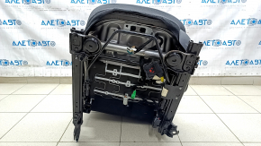 Водительское сидение Jeep Renegade 15-17 без airbag, механическое, подогрев, ткань, черное, Trailhawk, без подголовника, под чистку
