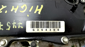 Двигатель Toyota Highlander 20-21 2.5 hybrid A25A-FXS без навесного, 20к, мелкие задиры, ржавый маховик