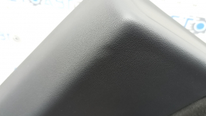 Garnitura portiera spate stanga Tesla Model Y 20-25 piele neagra, tip 1, cu iluminare din spate, captuseala mata, cu difuzor, cu insertie din piele intoarsa, cu control ridicare geam, cu buton de desc