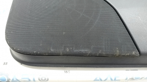 Cartelă de ornamente uși față dreapta Tesla Model Y 20-25 piele neagră, turnare din lemn, inserție Alcantara, cu control de ridicare a geamului și buton de deschidere a ușii, ornament negru mat, zgâri