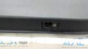 Cartelă de ornamente uși față dreapta Tesla Model Y 20-25 piele neagră, turnare din lemn, inserție Alcantara, cu control de ridicare a geamului și buton de deschidere a ușii, ornament negru mat, zgâri