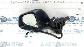 Зеркало боковое левое в сборе Tesla Model Y 20-25 13 пинов, графит, автозатемнение, без накладки