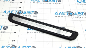 Decorație exterioară a pragului față dreapta BMW 3 G20 19 crom, inscripție BMW