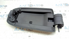 Подлокотник центральной консоли Ford Escape MK4 20-26 кожа черная, серая строчка