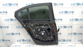 Дверь в сборе задняя левая BMW 3 G20 19-26 keyless, черный 668, царапины на молдинге