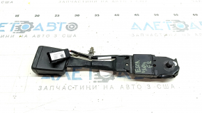 Защелка пассажирского ремня безопасности Ford Escape MK4 20-26 черная, с проводом