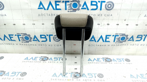 Подголовник 2 ряда центральный Ford Escape MK4 20-22 кожа, бежевый с черным