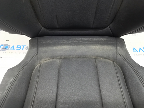 Обшивка водительского сиденья BMW 3 G20 19-22 кожа Sensatec черная с подогревом, под химчистку, контакт с водой