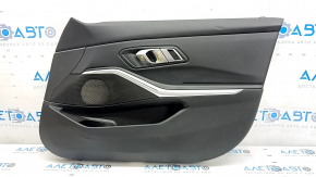 Garnitura portiere fata dreapta BMW 3 G20 19-24 negru, cu maner, cu iluminare din spate, stricat