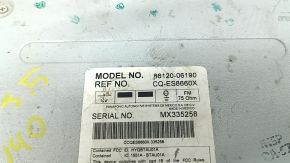 Головное устройство JBL Toyota Camry Toyota Camry v40 07-09 царапины