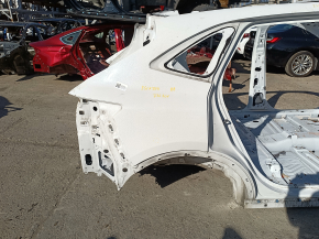 Четверть крыло задняя правая Ford Escape MK4 20-26 на кузове, белая, тычки