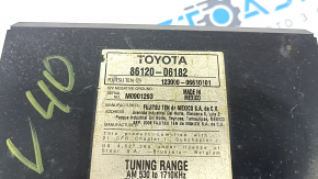 Головное устройство Toyota Camry v40 07-09 царапины, отсутствует кнопка, трещины