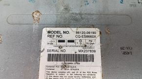 Головное устройство JBL Toyota Camry Toyota Camry v40 07-09 царапины