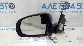 Oglinda laterala stanga Jeep Cherokee KL 19-23 7+7 pini, neagra, BSM, incalzita, lumina de fundal, semnal de rotatie, zgarieturi