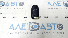 Ключ Jeep Cherokee KL 14-23 smart 5 кнопок, царапины, тычки, полез хром