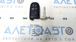 Ключ Jeep Cherokee KL 14-23 smart 5 кнопок, царапины, тычки, полез хром