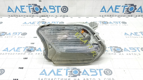 Поворотник левый Ford Escape MK3 17-19 рест, белый с птф, песок, повреждение водой