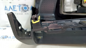 Торпедо передняя панель с AIRBAG Jeep Cherokee KL 14-23 черная, царапина, сломано крепление, надрыв уплотнителя